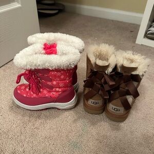 Toddler Girl size 9 winter boots